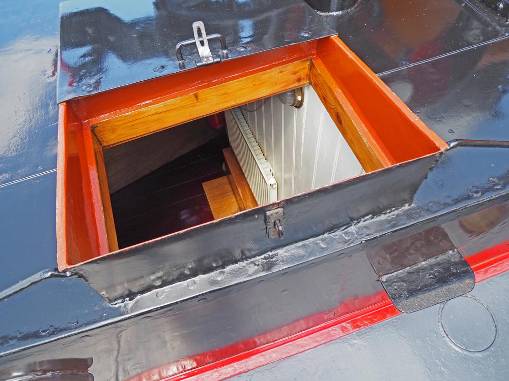 Achterkajuit, Accommodatie